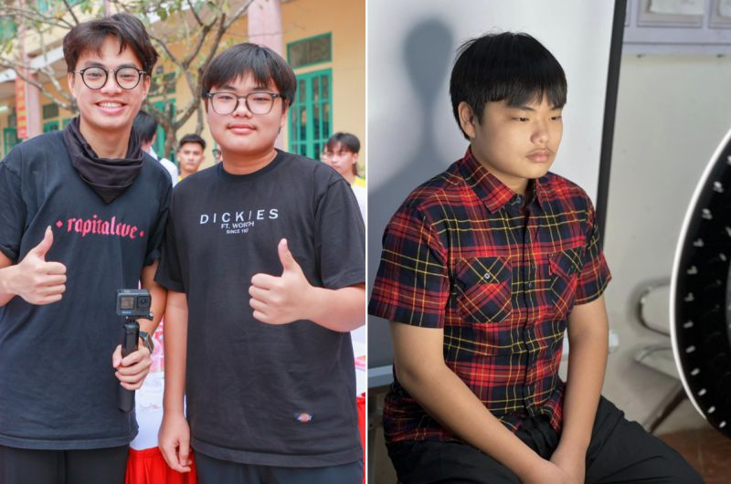 Bi béo là con trai thứ hai của nghệ sĩ Xuân Bắc