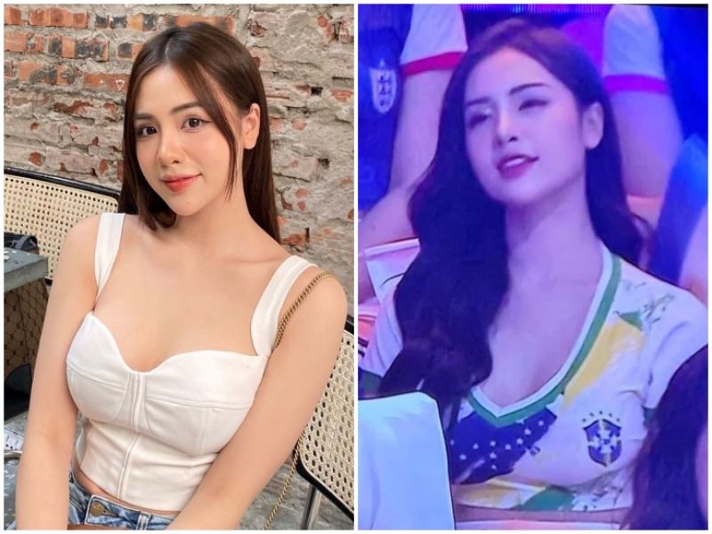 Cao Thu Trang trở thành từ khóa bàn tán trên mạng xã hội vào thời điểm diễn ra World Cup 2022