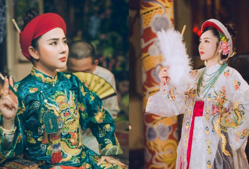 Diệu Minh Châu được mệnh danh là "cô đồng trẻ hầu đẹp nhất Việt Nam"