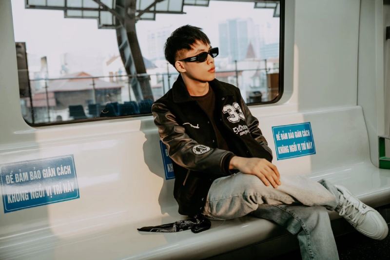 Mai Thanh An trở nên nổi bật sau khi tham gia chương trình Rap Việt