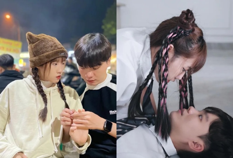 Yến Dương thường vào vai "hầu gái" ngây thơ, đáng yêu bên cạnh "tổng tài" lạnh lùng