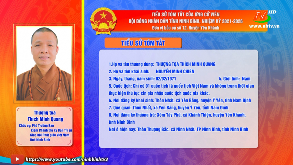 Thích Minh Quang: Cuộc đời và Sự nghiệp